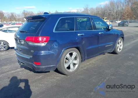 2016 Jeep Grand Cherokee Overland from USA, damaged, VIN 1C4RJFCG3GC319885